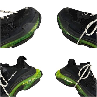 Balenciaga Triple S Sneakers S Black Green — view 8