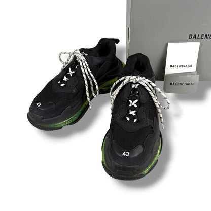 Balenciaga Triple S Sneakers S Black Green