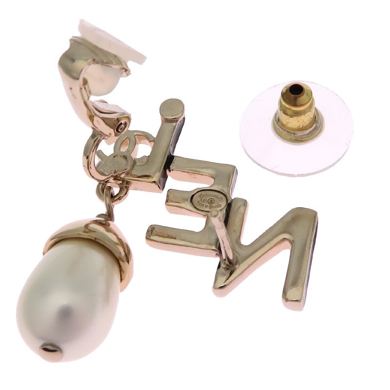 Chanel Earrings Silver — view 4