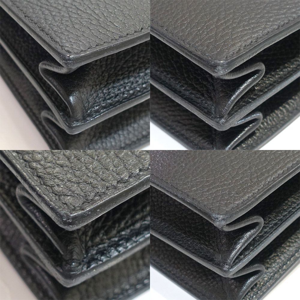 Hermes Kelly Depeche 38 Ardennes Black GD Handbag — view 5
