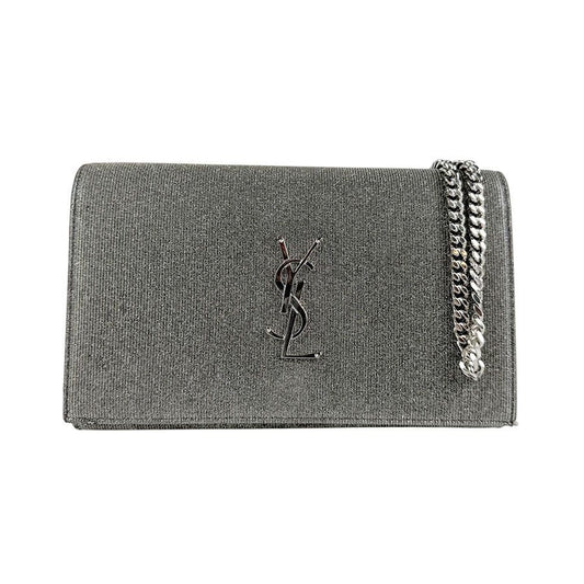 Saint Laurent Chain Shoulder Bag Black