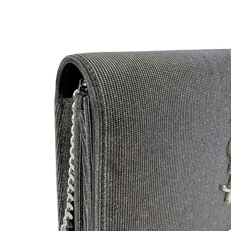 Saint Laurent Chain Shoulder Bag Black — view 6