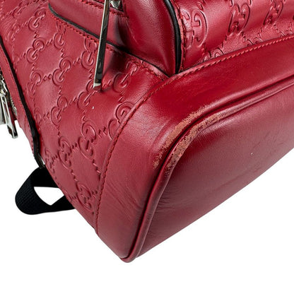 Gucci Backpack Guccissima Red — view 8