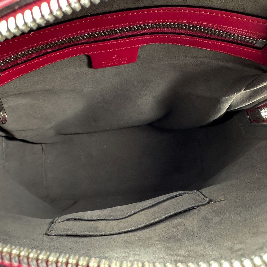 Gucci Backpack Guccissima Red — view 5