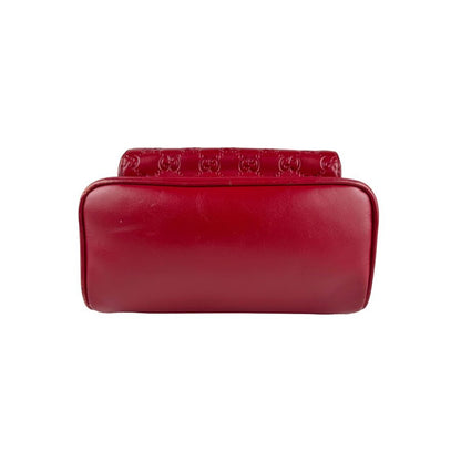 Gucci Backpack Guccissima Red — view 4