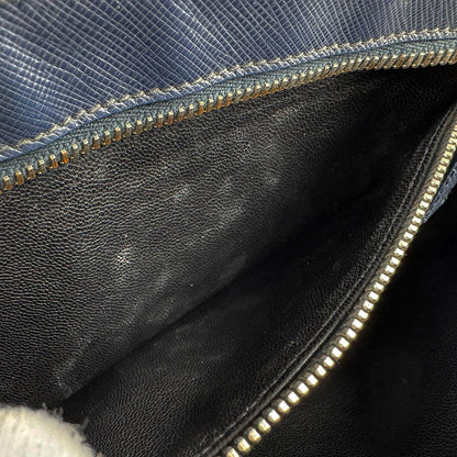 Prada Second Bag Vanity Bag Navy — view 6