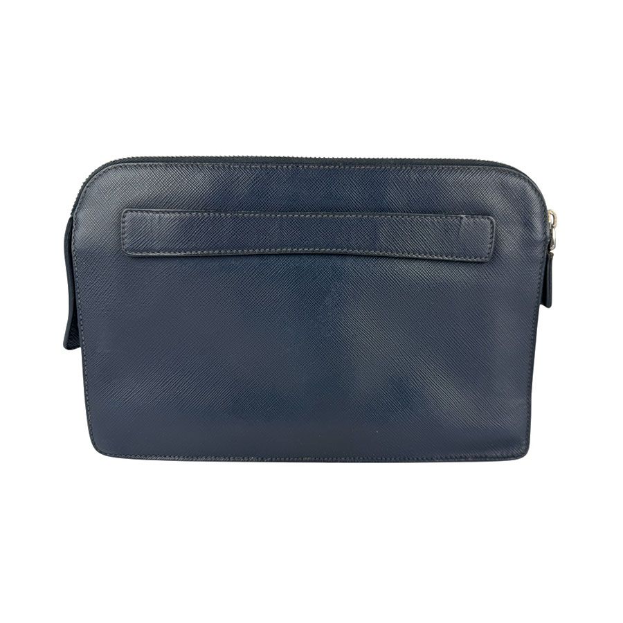 Prada Second Bag Vanity Bag Navy — view 3