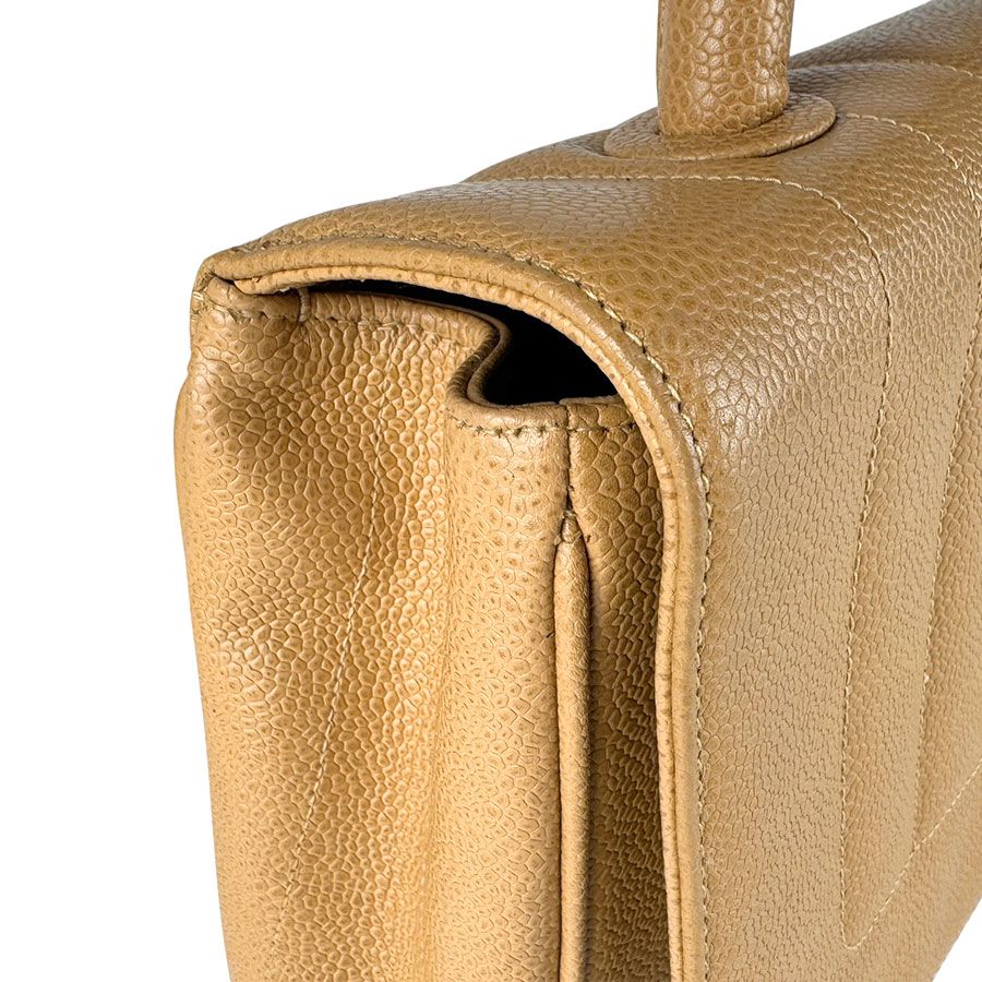 Chanel Handbag Mademoiselle Beige — view 7