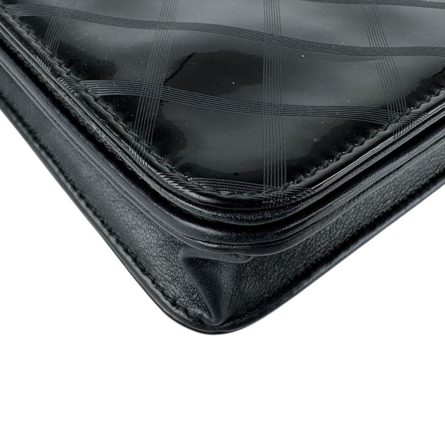 Chanel Chain Shoulder Bag Black — view 8