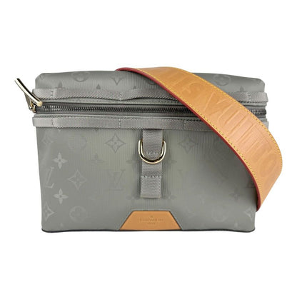 Louis Vuitton Shoulder Bag Monogram Titanium Messenger PM