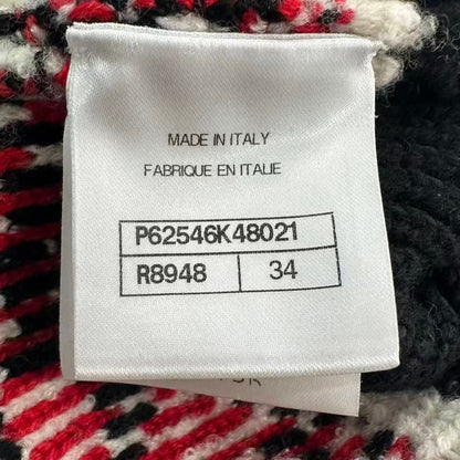 Chanel Skirt Cashmere Logo All Over Pattern Blend — view 7