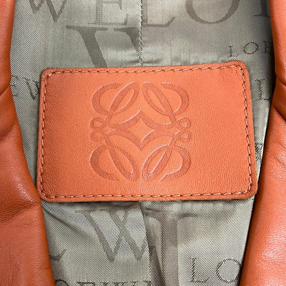 Loewe Jacket 44 M Brown Long Sleeve Leather Spring Autumn — view 6