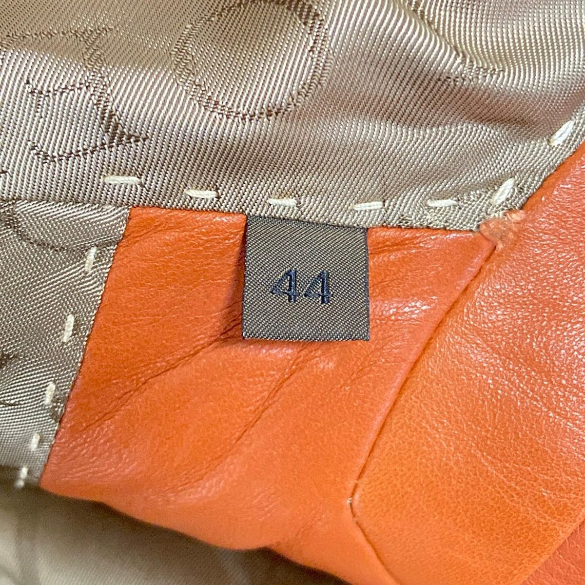 Loewe Jacket 44 M Brown Long Sleeve Leather Spring Autumn — view 5