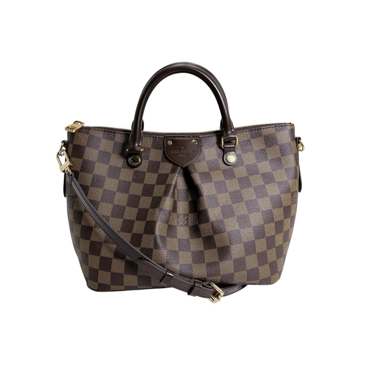 Louis Vuitton Damier 2-Way Bag Sienna PM Handbag Brown