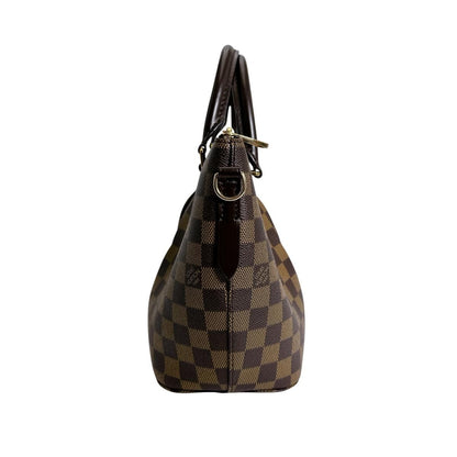 Louis Vuitton Damier 2-Way Bag Sienna PM Handbag Brown — view 3