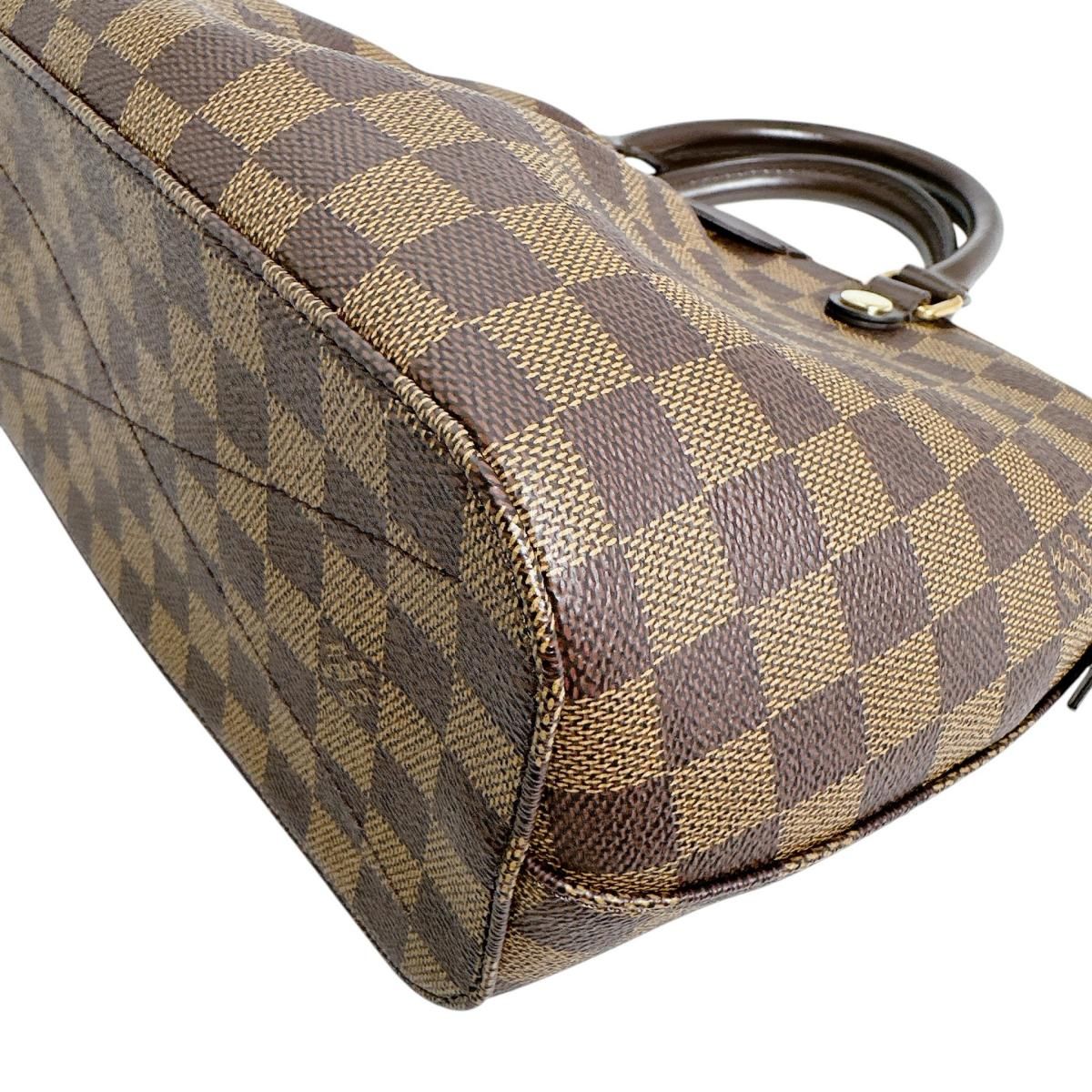 Louis Vuitton Damier 2-Way Bag Sienna PM Handbag Brown — view 7