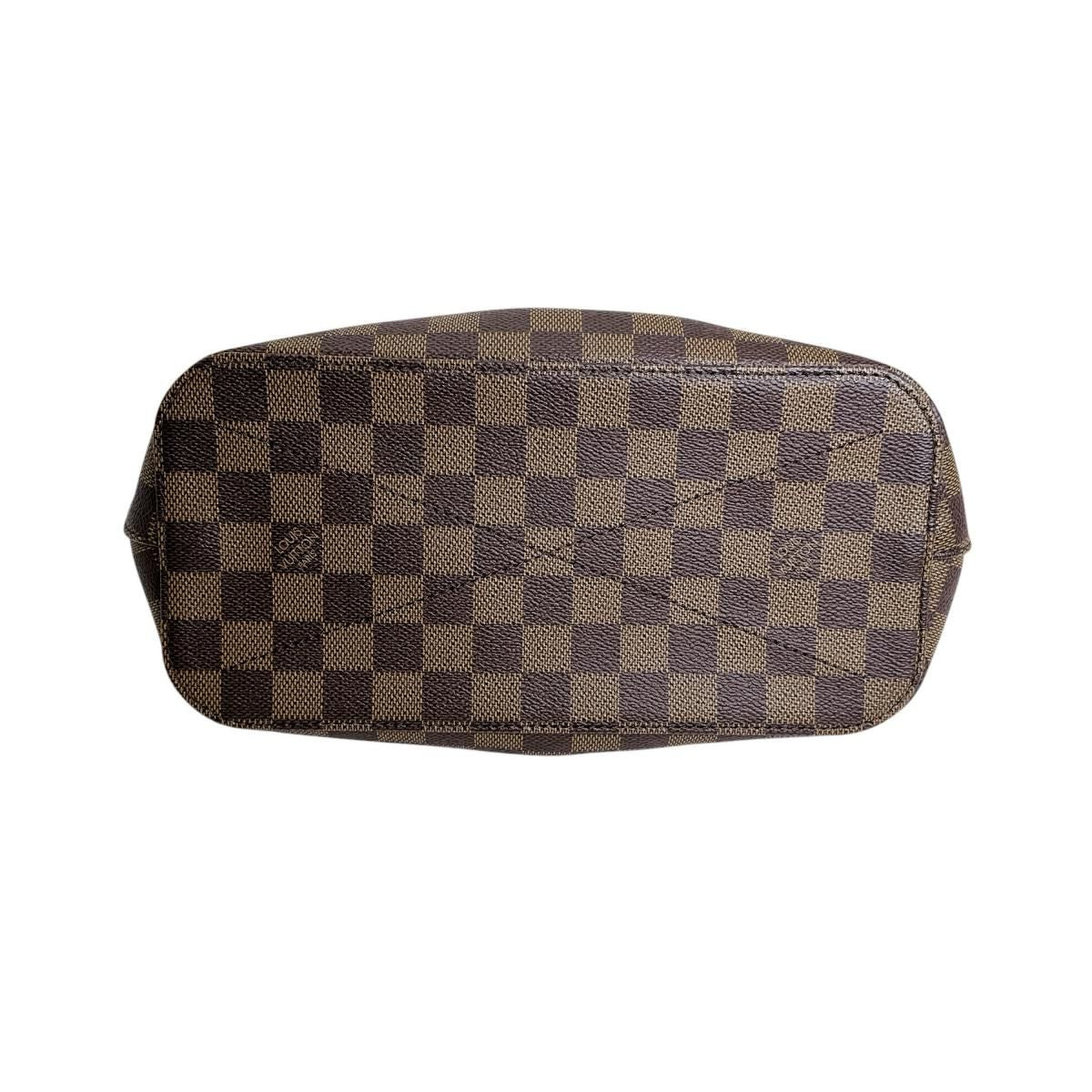Louis Vuitton Damier 2-Way Bag Sienna PM Handbag Brown — view 4