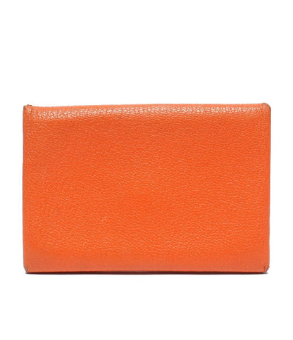 Hermes Card Case Silver Calvi
