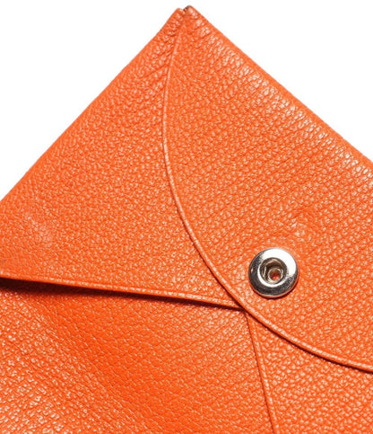 Hermes Card Case Silver Calvi — view 6