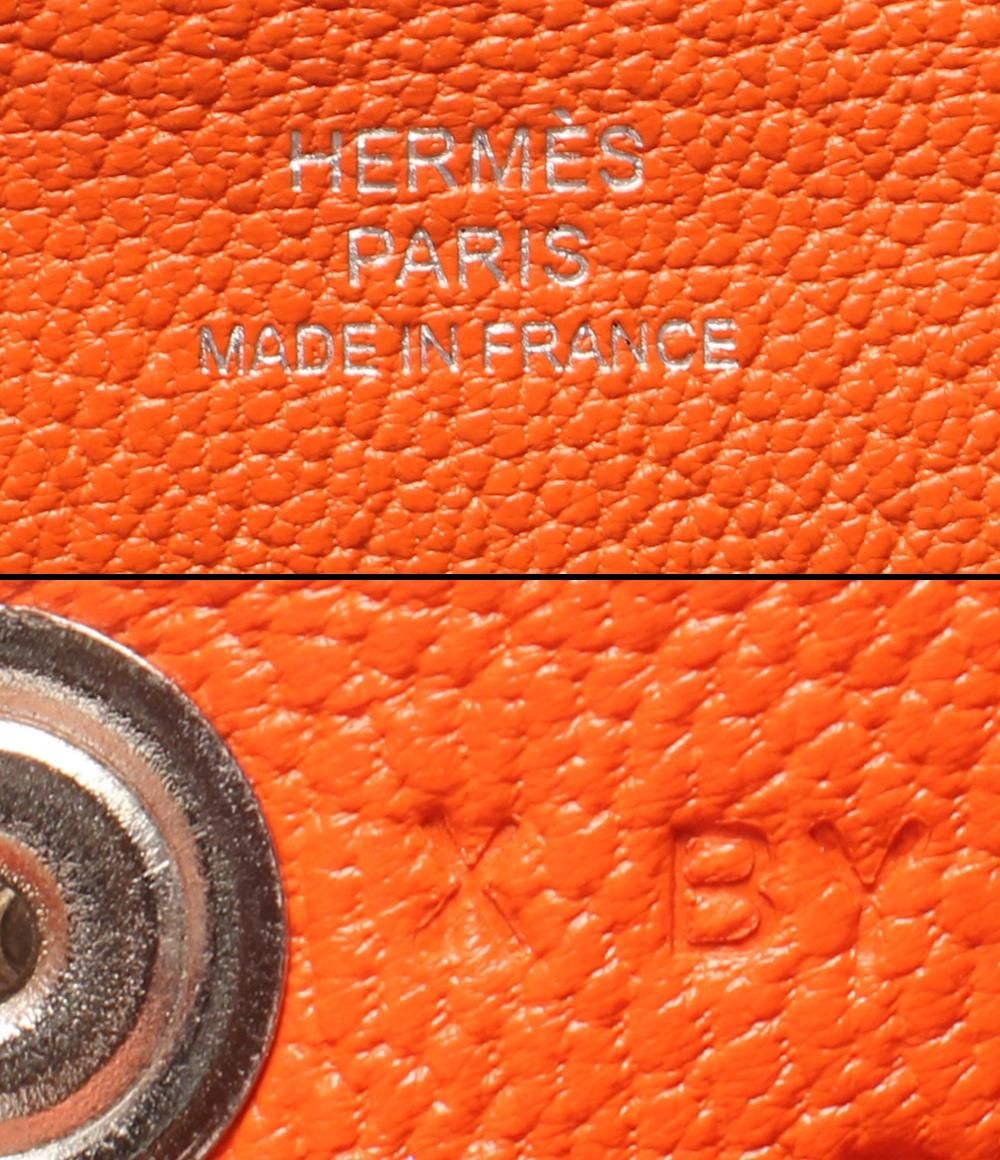 Hermes Card Case Silver Calvi — view 5