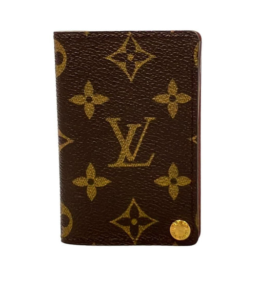 Louis Vuitton Card Case Holder Cles D'presion Monogram