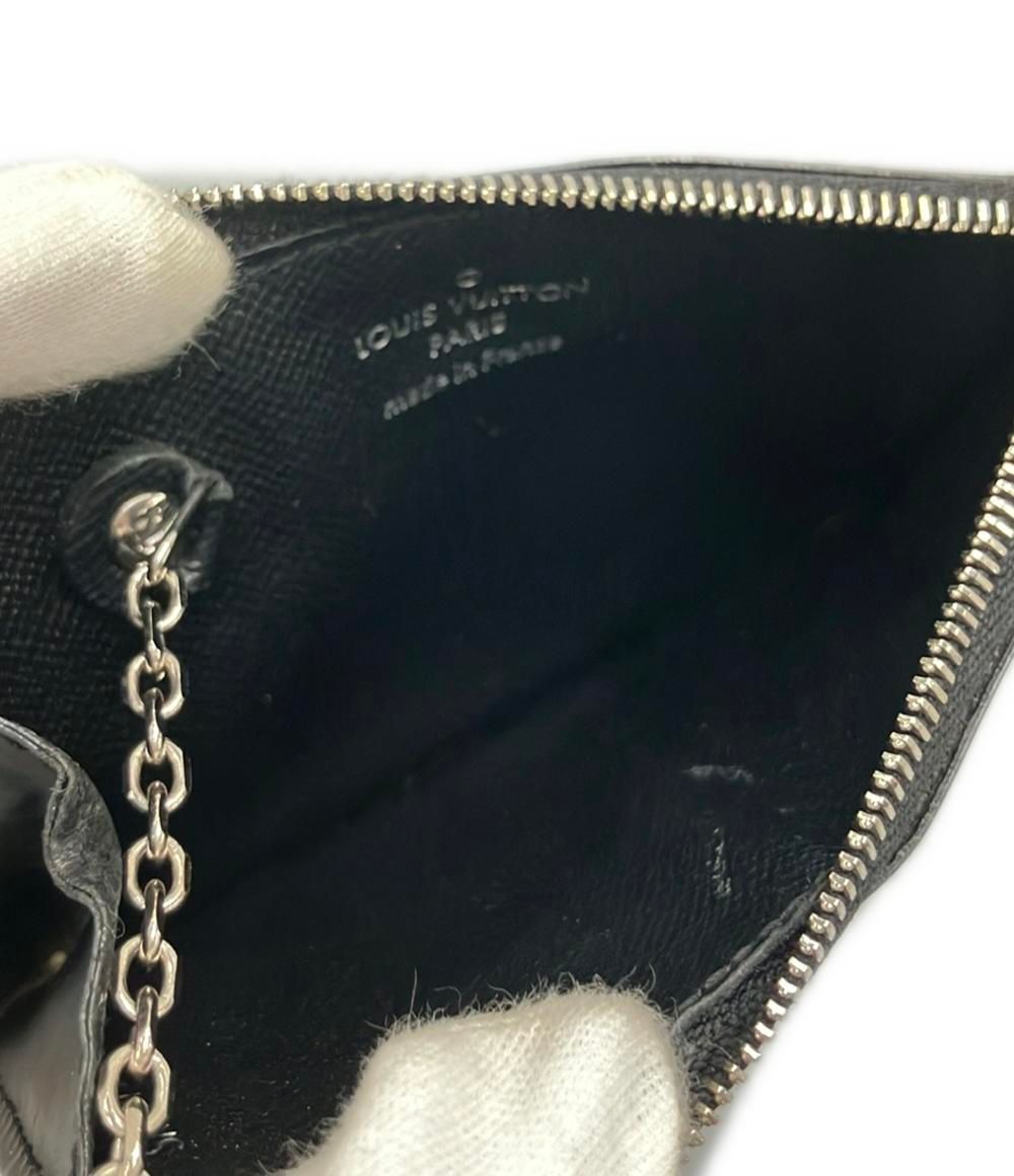 Louis Vuitton Coin Case with Key Ring Pochette Cles NM Epi — view 4