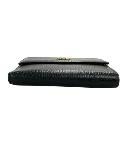 Gucci Double Hook Bifold Wallet Compact Leather GG Marmont — view 4