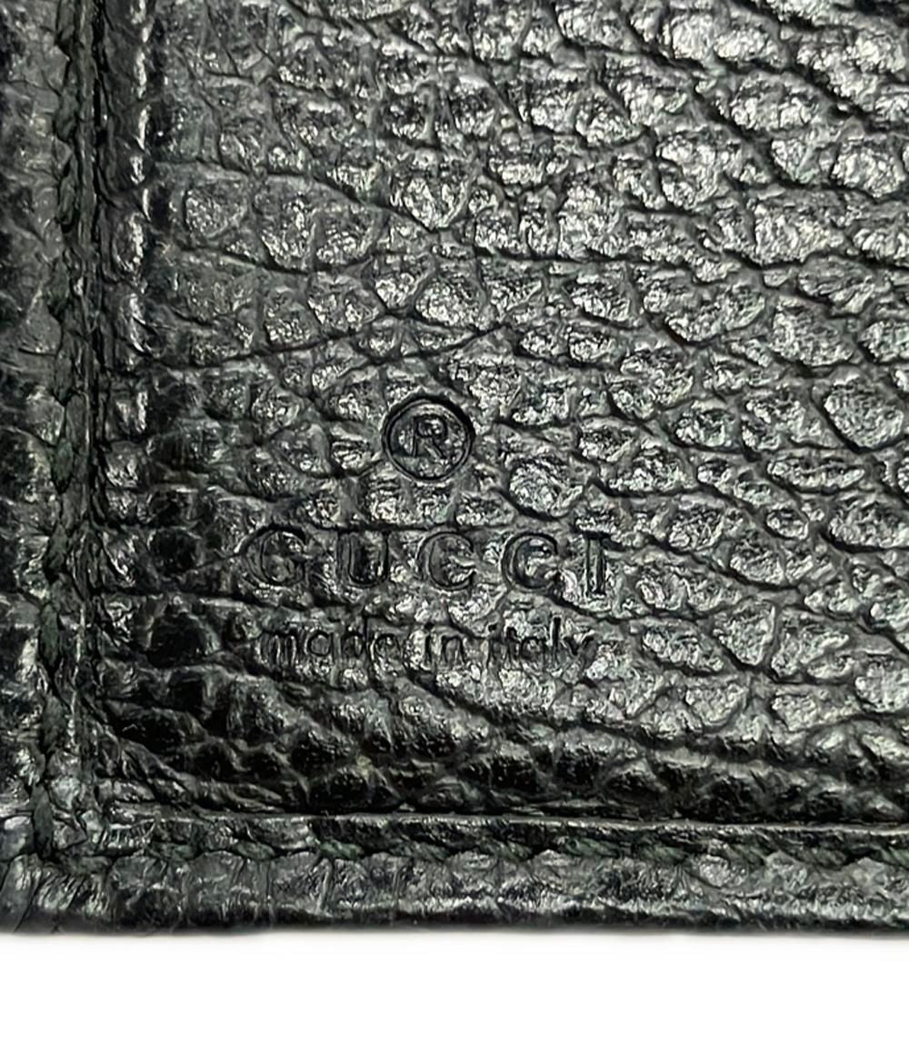 Gucci Double Hook Bifold Wallet Compact Leather GG Marmont — view 6