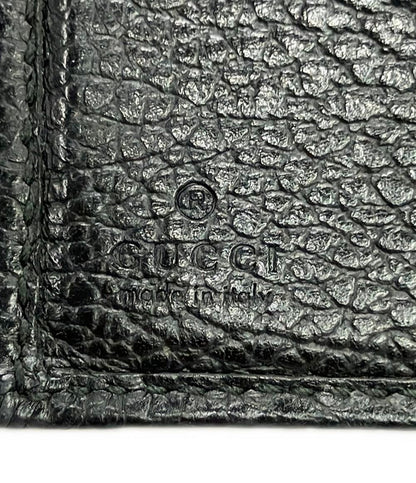 Gucci Double Hook Bifold Wallet Compact Leather GG Marmont — view 6