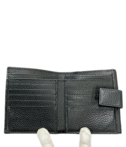 Gucci Double Hook Bifold Wallet Compact Leather GG Marmont — view 5