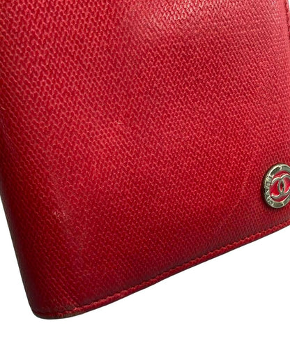 Chanel Wallet Leather CC Logo Silver — view 6