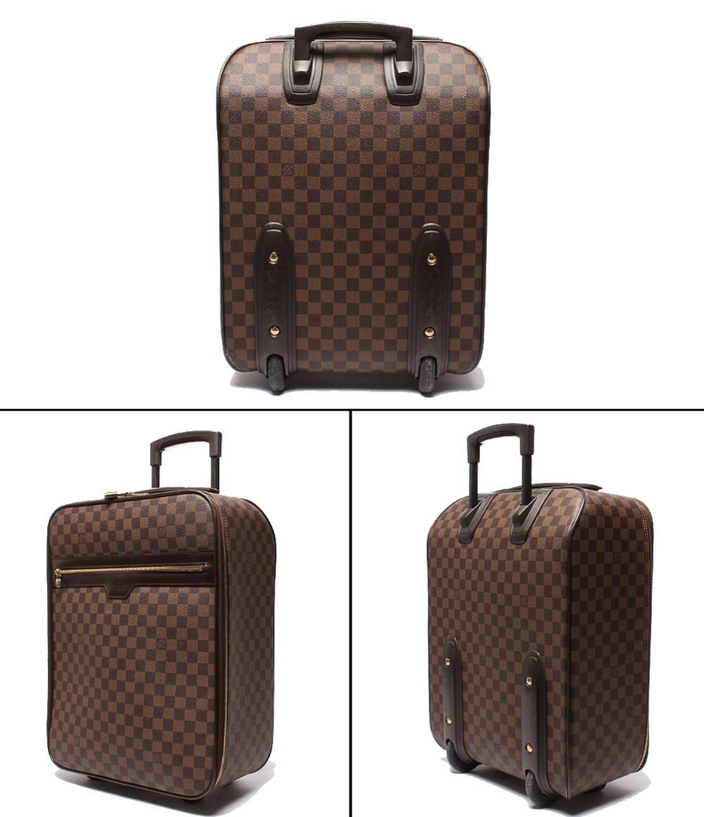 Louis Vuitton Travel Bag Suitcase Pegase 45 Damier — view 2