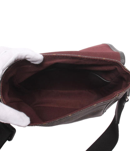 Louis Vuitton Shoulder Bag Crossbody Bus PM Monogram Macassar — view 5