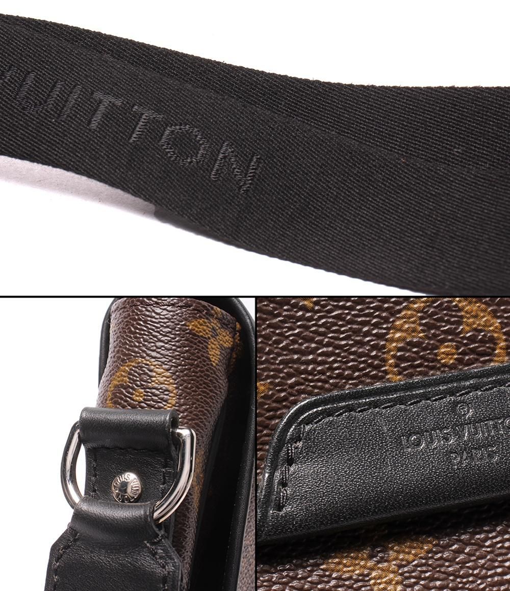 Louis Vuitton Shoulder Bag Crossbody Bus PM Monogram Macassar — view 9