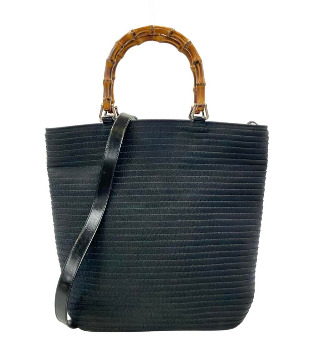 Gucci 2-Way Shoulder Bag Crossbody Bamboo 002 5