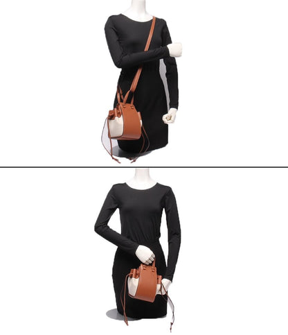 Loewe 2-Way Shoulder Bag Crossbody Hammock Drawstring Mini — view 8