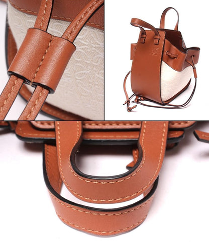 Loewe 2-Way Shoulder Bag Crossbody Hammock Drawstring Mini — view 7