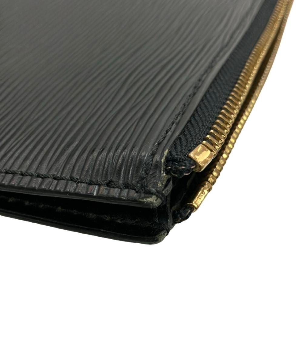 Louis Vuitton Clutch Document Case Epi Poche — view 9