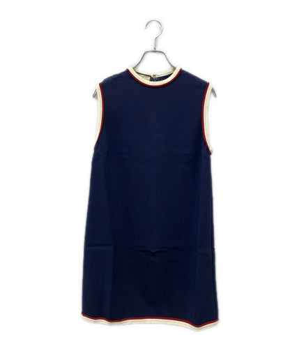 Gucci Piping Sleeveless Dress 40