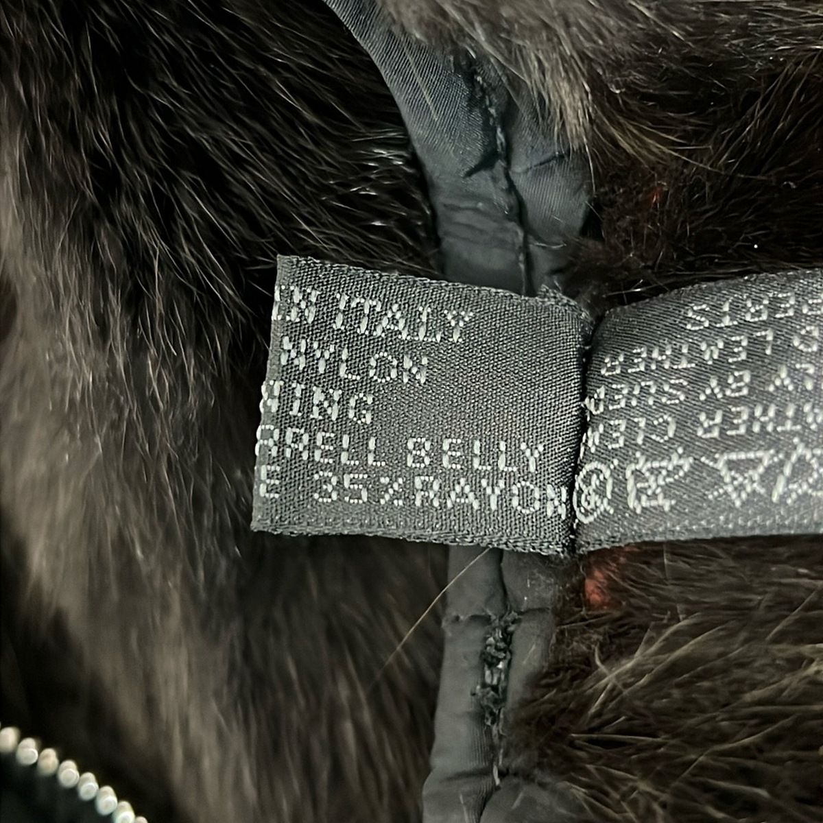 Prada Vest L Black Fur — view 5