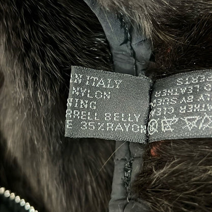 Prada Vest L Black Fur — view 5