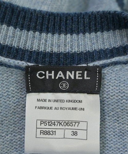 Chanel Knit Sweater Blue — view 3