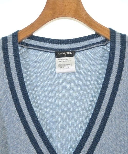Chanel Knit Sweater Blue — view 4
