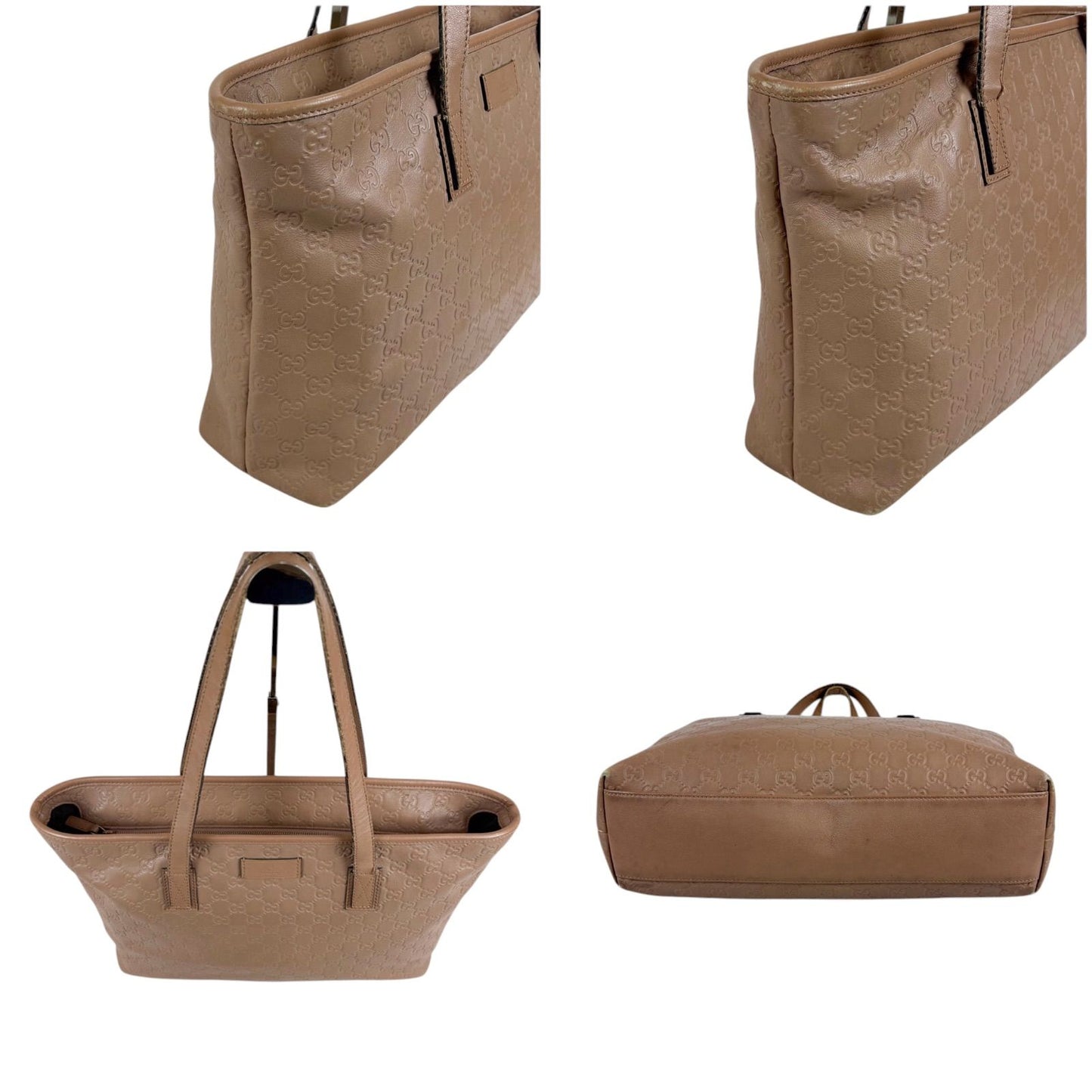 Gucci Marais the Tote Shoulder Bag Semi Pink Beige — view 3