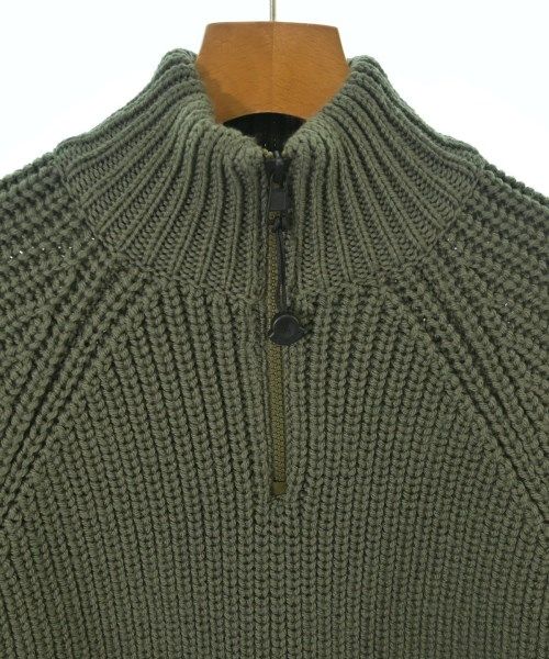 Moncler Knit Sweater Khaki — view 4