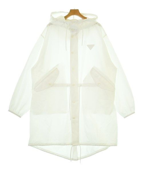 Prada Mod Coat White