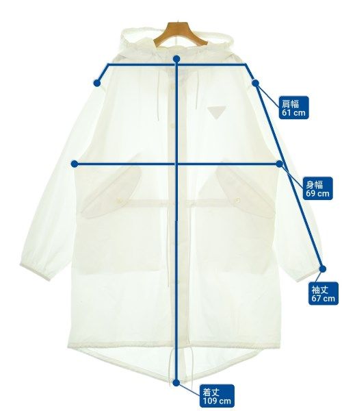 Prada Mod Coat White — view 7