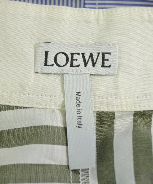 Loewe Shirt Dress Khaki — view 3