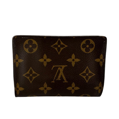 Louis Vuitton Compact Wallet Portefeuille Juliette Monogram Leather Bifold Brown — view 2