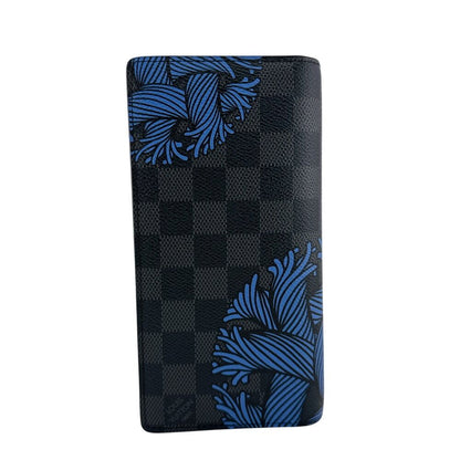 Louis Vuitton Portefeuille Plaza Damier Leather Wallet Black — view 2